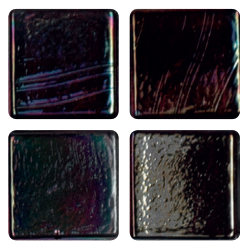 Mosaico in vetro Viola Intenso