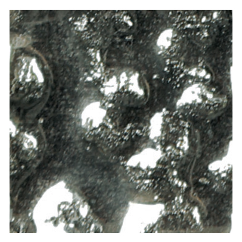 Mosaico in vetro Argento Rock