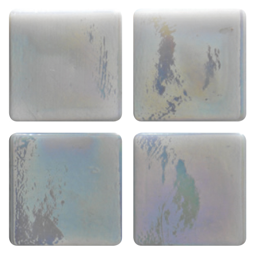 Mosaico in vetro Bianco Puro