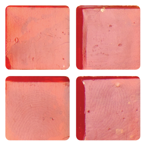 Mosaico in vetro Rosso Arancio