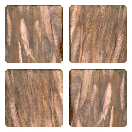 Mosaico in vetro Nuovo Marrone Ocra