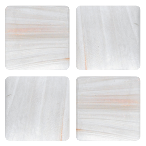 Mosaico in vetro Rosa Biancastro