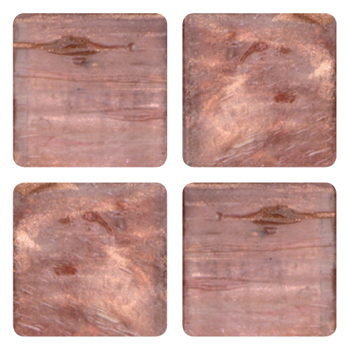 Mosaico in vetro Rosa Corallo