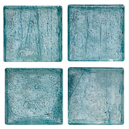 Mosaico in vetro Azzurro Luce Lucido