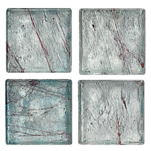 Mosaico in vetro Celeste Polvere Lucido