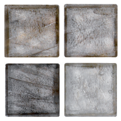 Mosaico in vetro Melange Chiaro Lucido