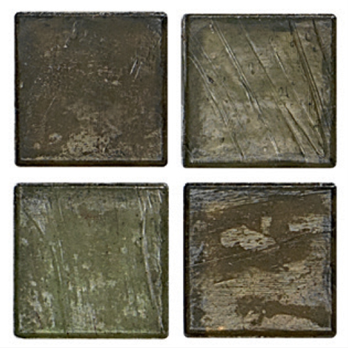 Mosaico in vetro Verde Bosco Lucido