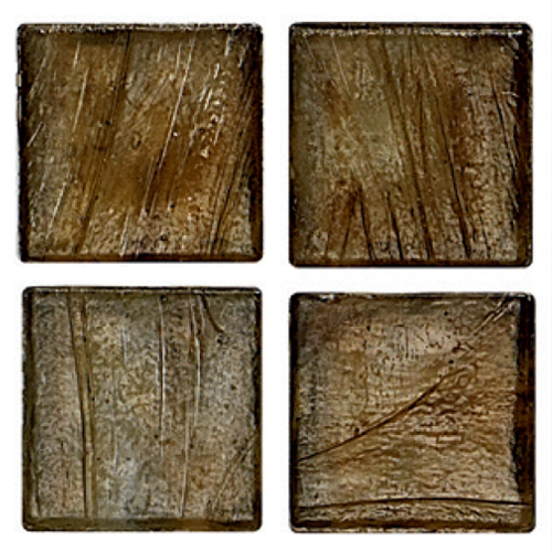 Mosaico in vetro Verde Terra Lucido