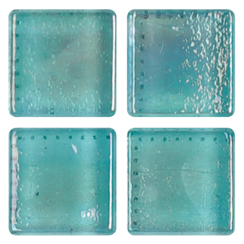 Mosaico in vetro Verde Turchese